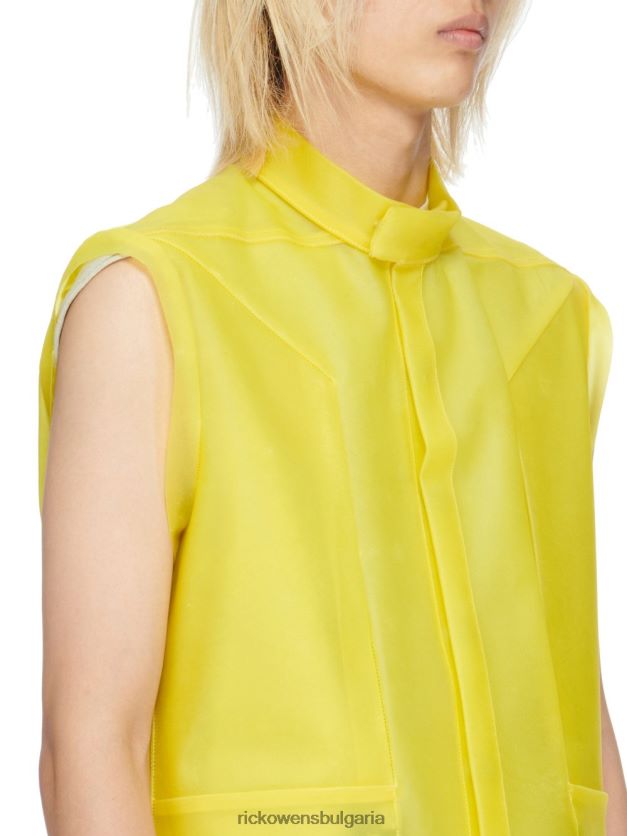 дрехи бг Rick Owens якета ss23 edfu 23223 лимон NBHT229