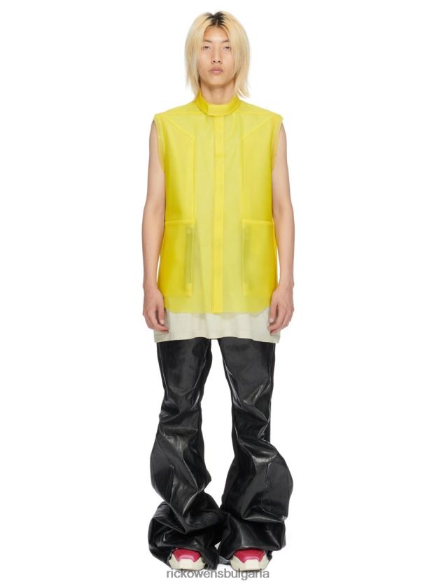 дрехи бг Rick Owens якета ss23 edfu 23223 лимон NBHT229