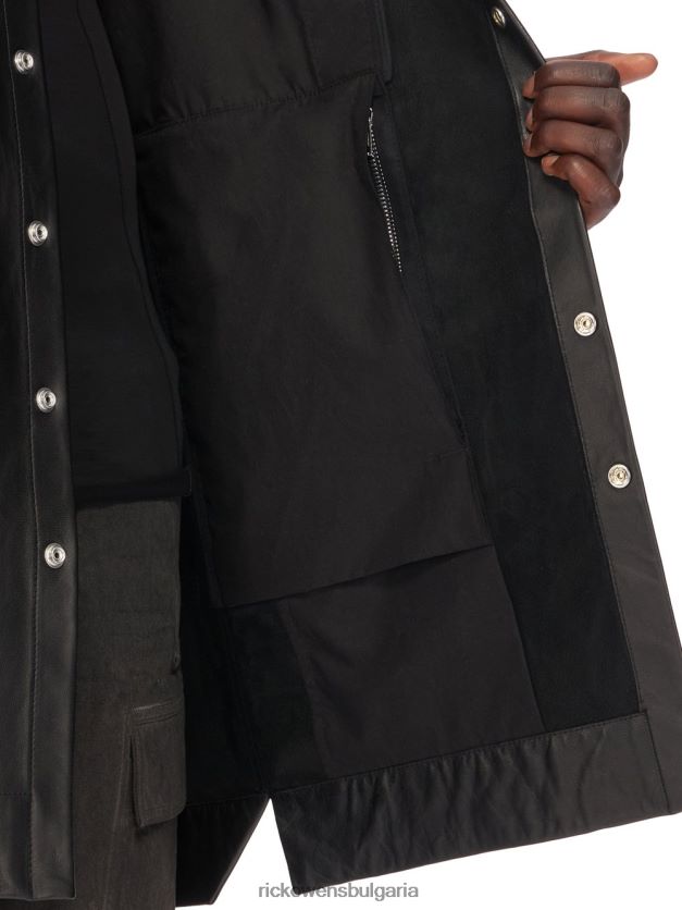 дрехи бг Rick Owens якета ss23 edfu 23224 черен NBHT2213