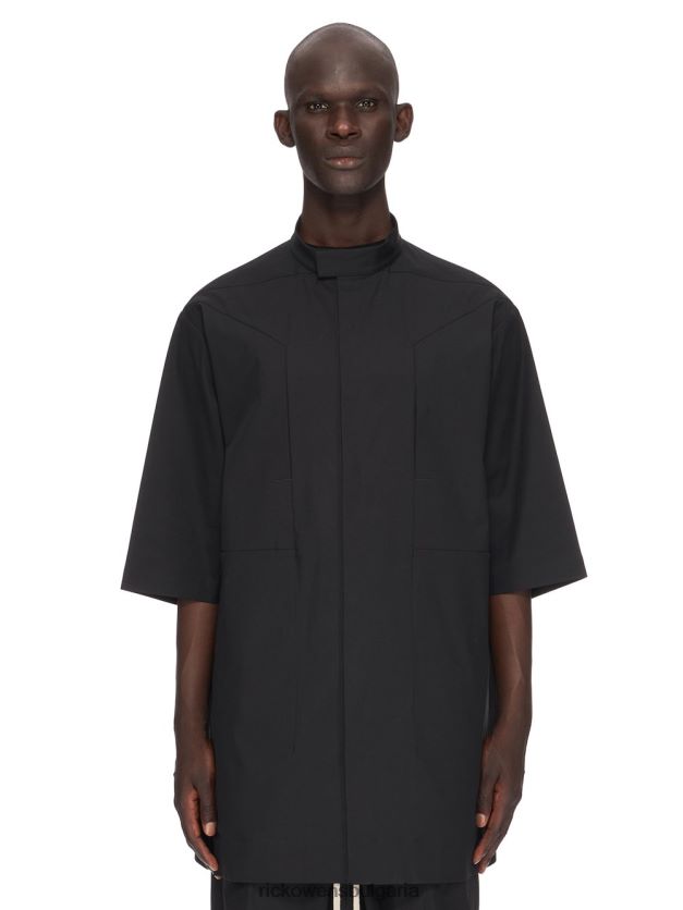 дрехи бг Rick Owens якета ss23 edfu 23225 черен NBHT2215