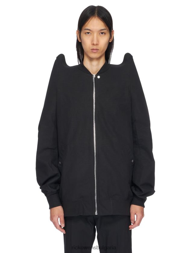дрехи бг Rick Owens якета ss23 edfu 23227 черен NBHT2217