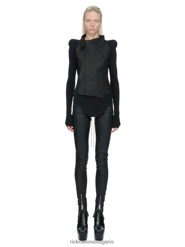 дрехи бг Rick Owens якета ss23 edfu 23825 черен NBHT22881