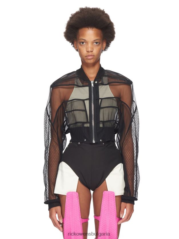 дрехи бг Rick Owens якета ss23 edfu 23831 черен NBHT22885