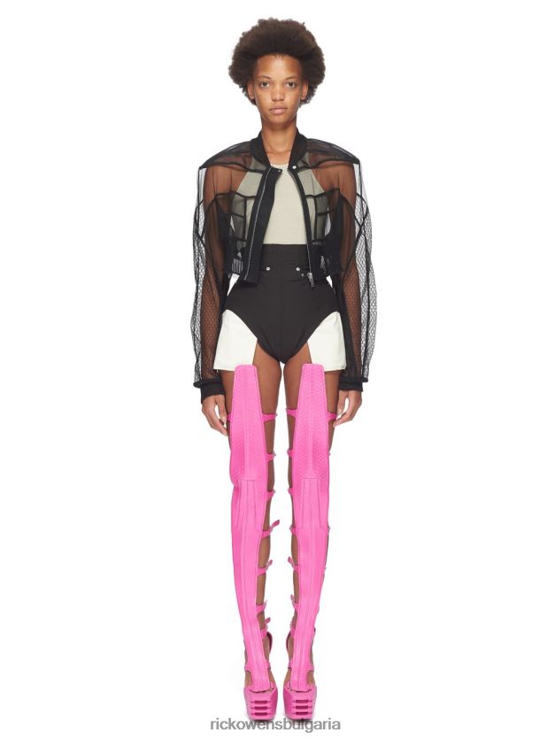 дрехи бг Rick Owens якета ss23 edfu 23831 черен NBHT22885