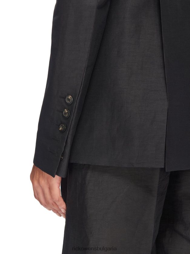 дрехи бг Rick Owens якета ss23 edfu 23836 черен NBHT22893