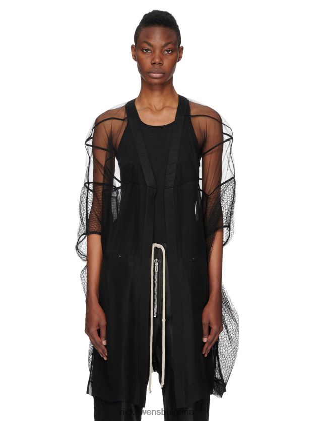 дрехи бг Rick Owens якета ss23 edfu 23859 черен NBHT22897