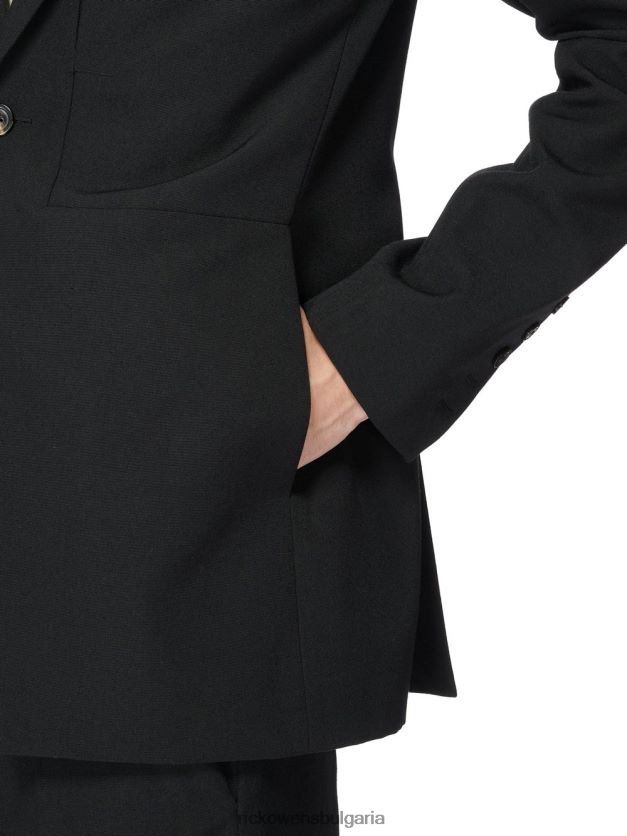 дрехи бг Rick Owens якета ss23 edfu 24093 черен NBHT2225