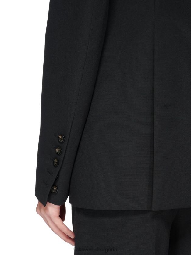 дрехи бг Rick Owens якета ss23 edfu 24093 черен NBHT2225