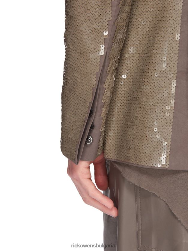 дрехи бг Rick Owens якета ss23 edfu 24094 прахово сиво NBHT2226