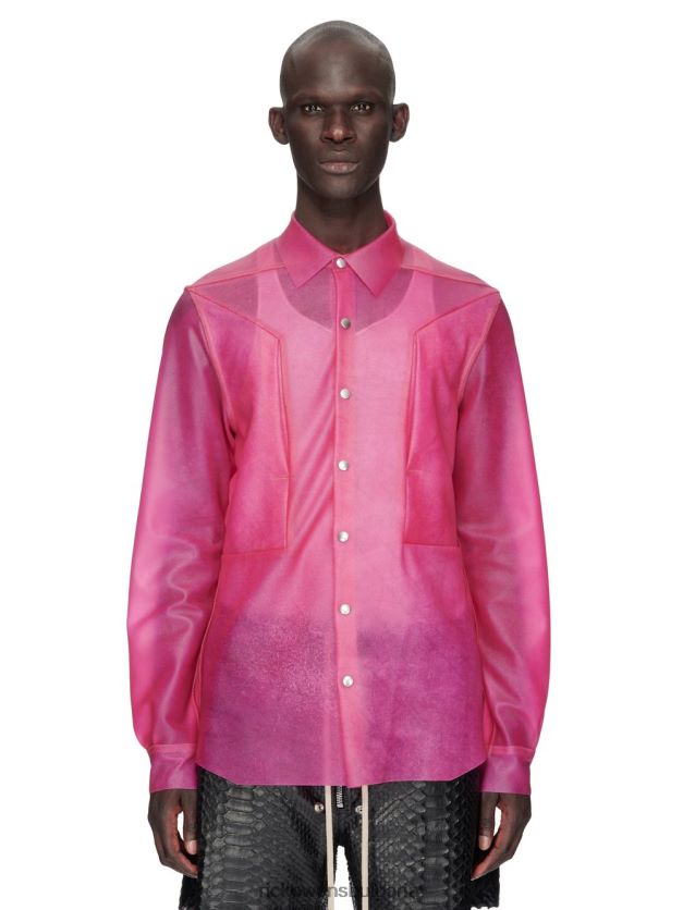 дрехи бг Rick Owens якета ss23 edfu 24097 горещо розово NBHT2228