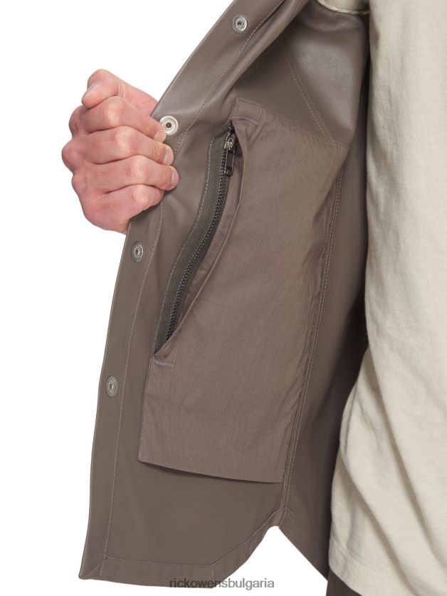 дрехи бг Rick Owens якета ss23 edfu 24101 прахово сиво NBHT2232