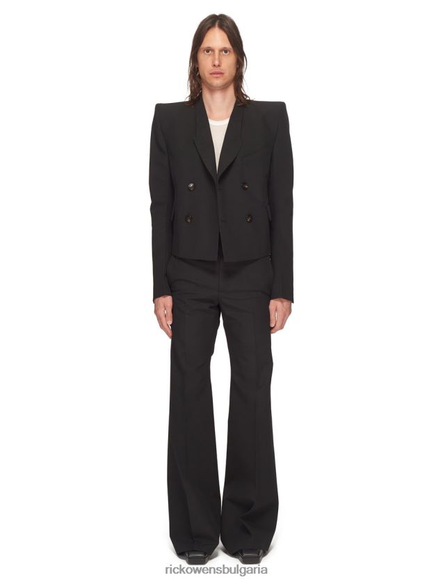 дрехи бг Rick Owens якета ss23 edfu 24103 черен NBHT2234