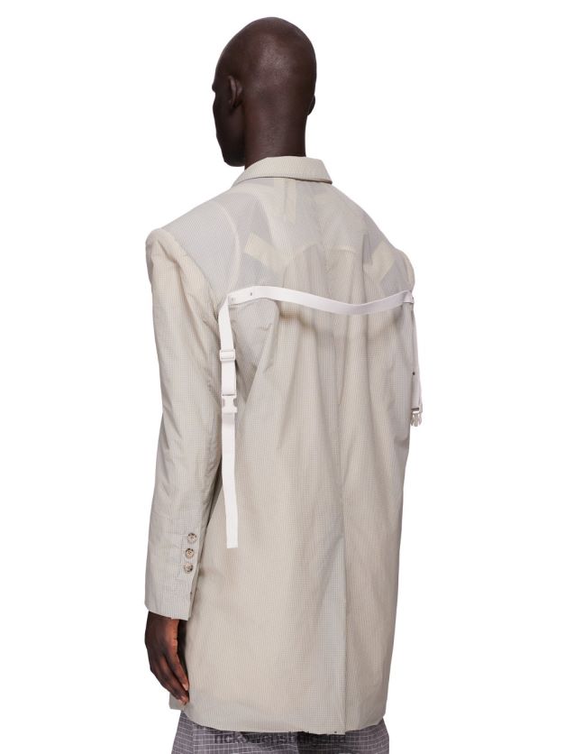 дрехи бг Rick Owens якета ss23 edfu 24104 перла/мляко NBHT2235