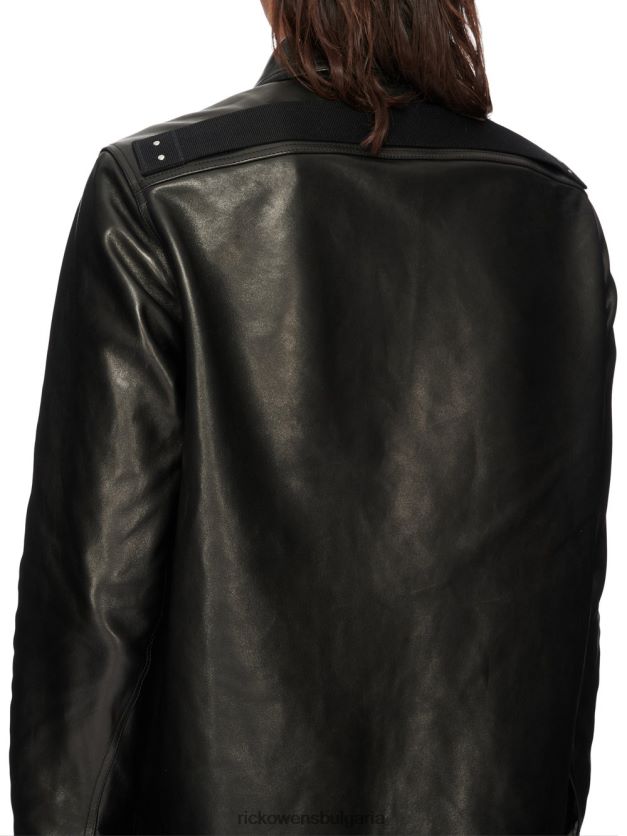 дрехи бг Rick Owens якета ss23 edfu 24111 черен NBHT2240