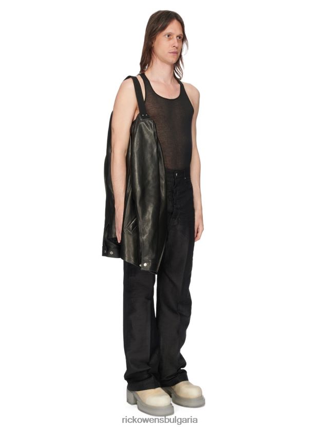 дрехи бг Rick Owens якета ss23 edfu 24111 черен NBHT2240