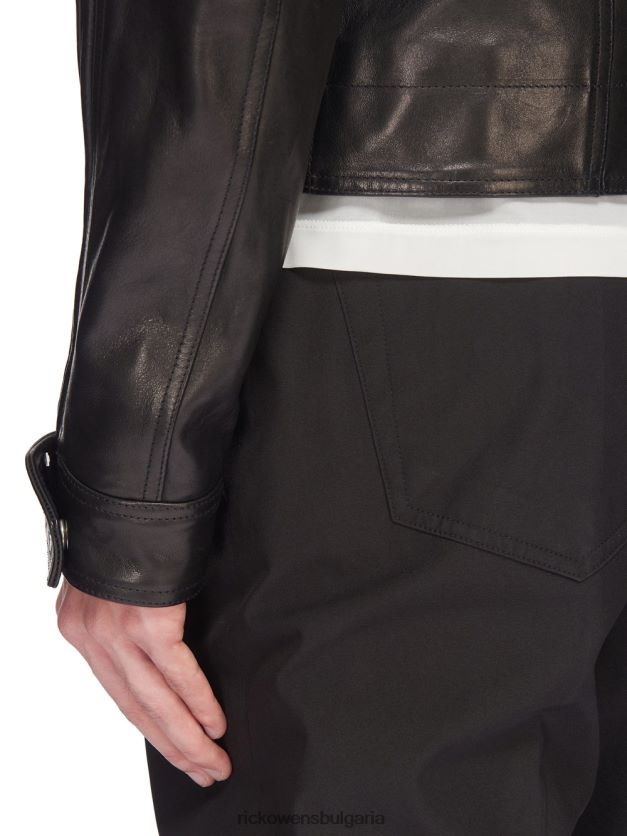 дрехи бг Rick Owens якета ss23 edfu 24112 черен NBHT2241