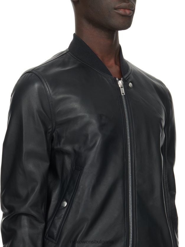 дрехи бг Rick Owens якета ss23 edfu 24113 черен NBHT2242