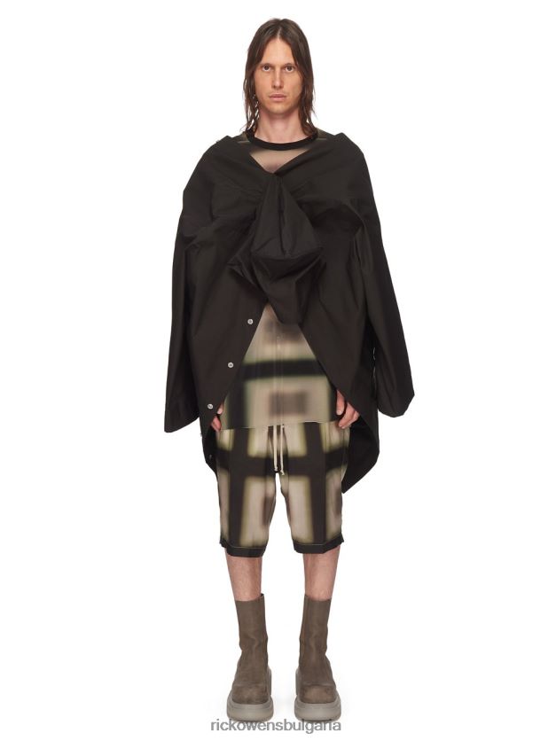 дрехи бг Rick Owens якета ss23 edfu 24152 черен NBHT2253