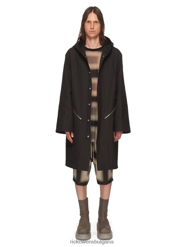 дрехи бг Rick Owens якета ss23 edfu 24152 черен NBHT2253
