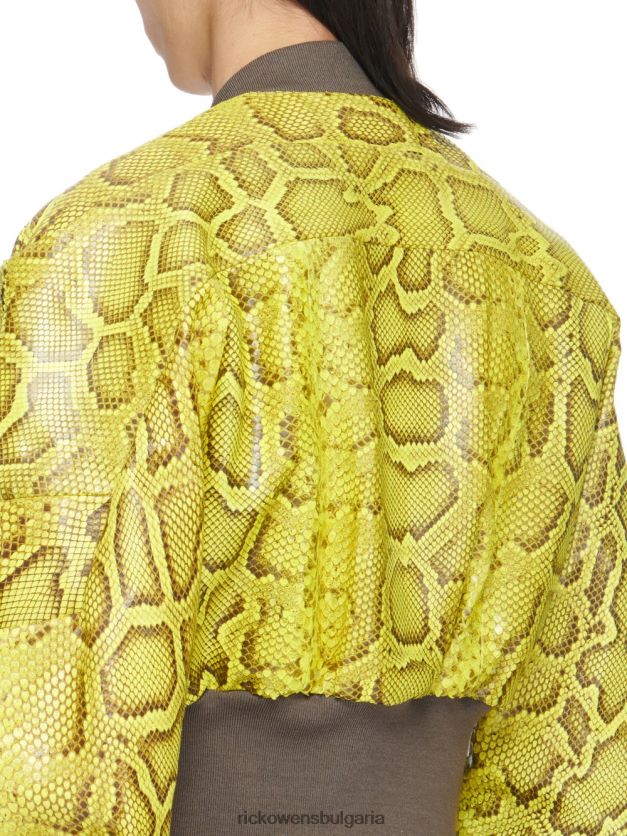 дрехи бг Rick Owens якета ss23 edfu 24291 лимон NBHT2221