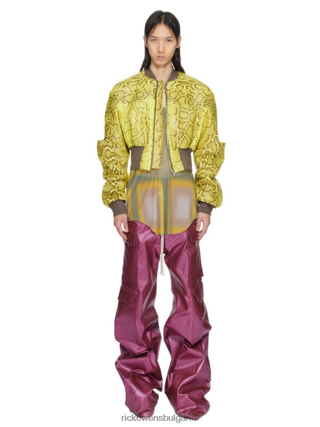 дрехи бг Rick Owens якета ss23 edfu 24291 лимон NBHT2221