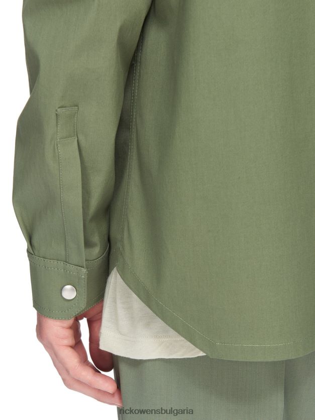 дрехи бг Rick Owens якета ss23 edfu 24343 зелен мъх NBHT2229