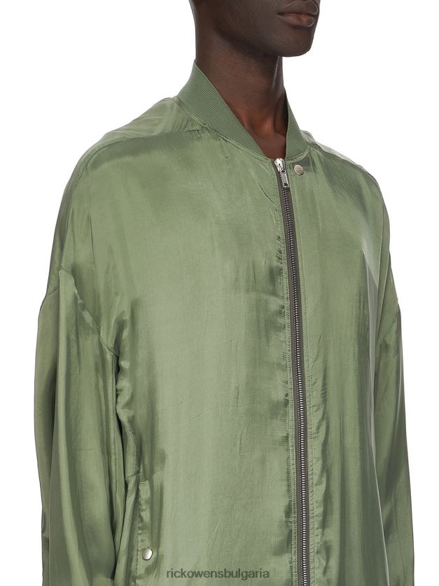 дрехи бг Rick Owens якета ss23 edfu 24347 зелен мъх NBHT2248