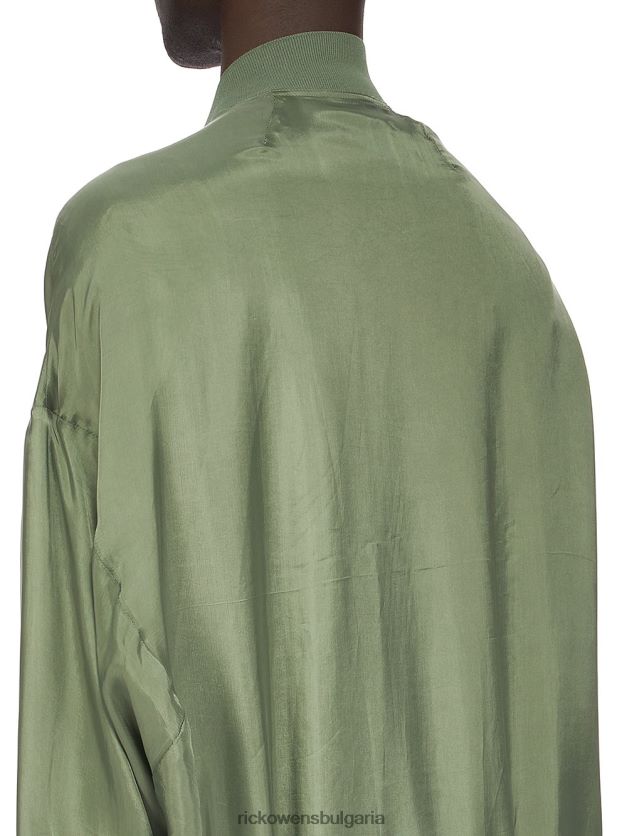 дрехи бг Rick Owens якета ss23 edfu 24347 зелен мъх NBHT2248