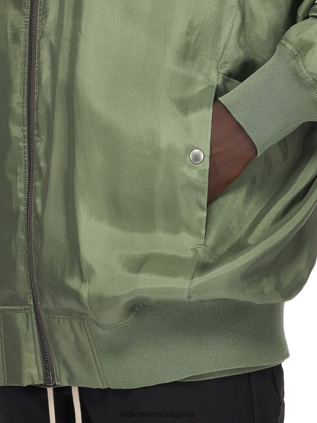 дрехи бг Rick Owens якета ss23 edfu 24347 зелен мъх NBHT2248