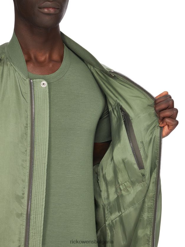 дрехи бг Rick Owens якета ss23 edfu 24347 зелен мъх NBHT2248