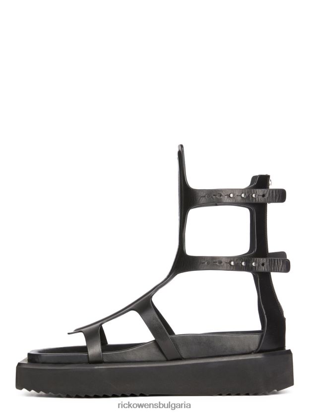 обувки бг Rick Owens обувки ss23 edfu 24130 черен NBHT2287