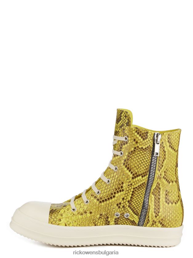 обувки бг Rick Owens обувки ss23 edfu 24138 лимонено жълто и млечно бяло NBHT2299