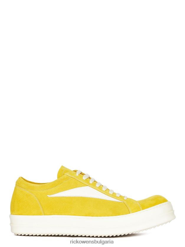 обувки бг Rick Owens обувки ss23 edfu 24146 лимонено жълто и млечно бяло NBHT22115