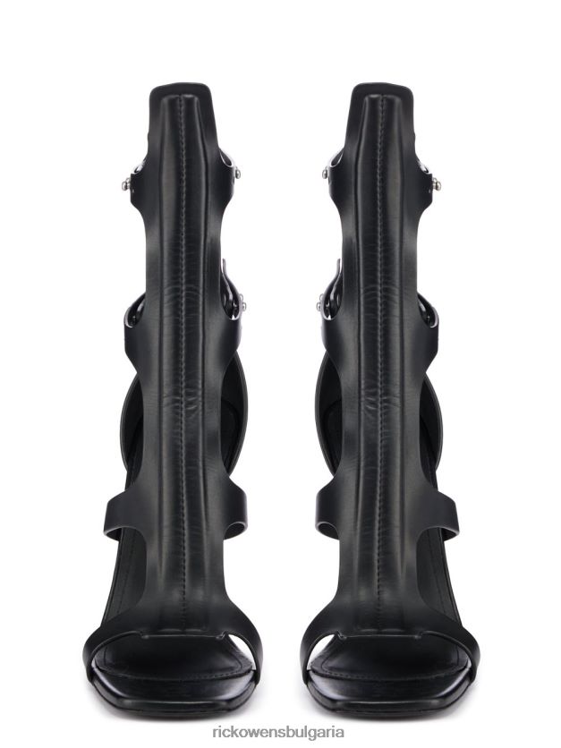 обувки бг Rick Owens обувки ss23 edfu 24275 черен и черен деградиран ток NBHT22938