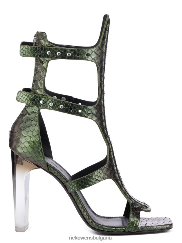 обувки бг Rick Owens обувки ss23 edfu 24276 преливащ и черен деградиран ток NBHT22939