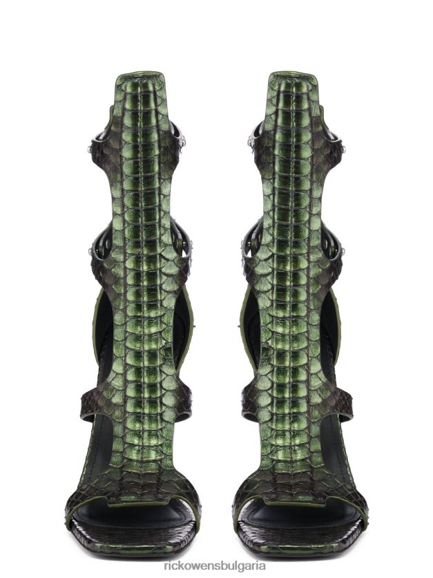 обувки бг Rick Owens обувки ss23 edfu 24276 преливащ и черен деградиран ток NBHT22939