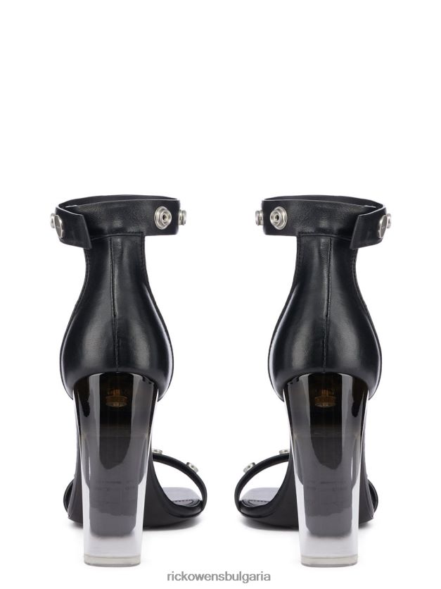 обувки бг Rick Owens обувки ss23 edfu 24277 черен и черен деградиран ток NBHT22941