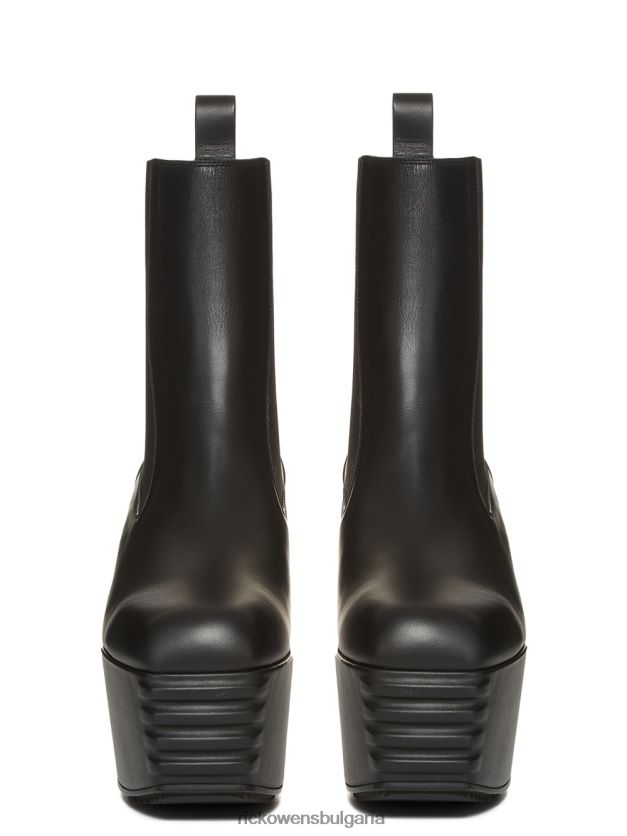 обувки бг Rick Owens обувки ss23 edfu 24355 черен и черен деградиран ток NBHT2281