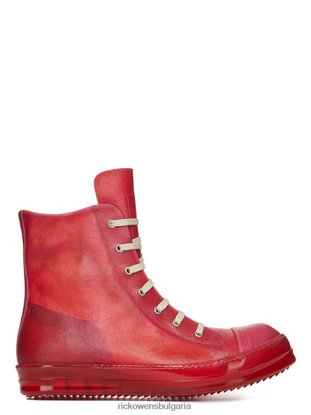 обувки бг Rick Owens обувки ss23 edfu 24361 прозрачна подметка в ярко розово и фуксия NBHT2294