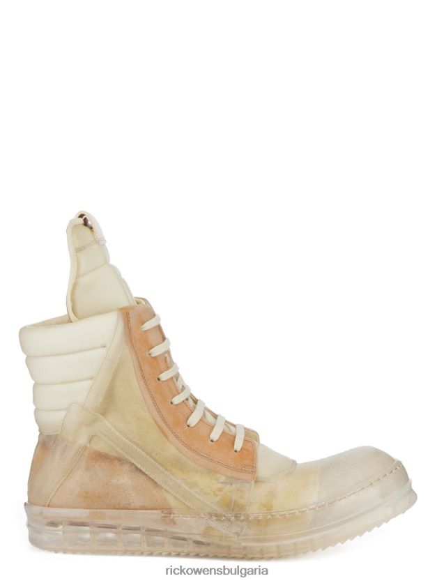 обувки бг Rick Owens обувки ss23 edfu 24368 естествена и естествена изчистена подметка NBHT22106