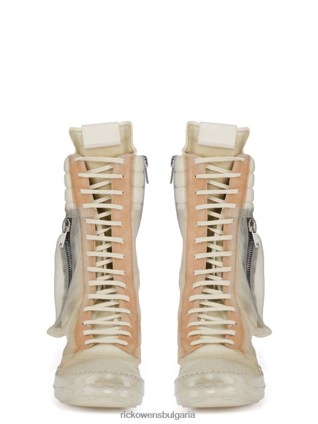 обувки бг Rick Owens обувки ss23 edfu 24373 естествена и естествена изчистена подметка NBHT22120